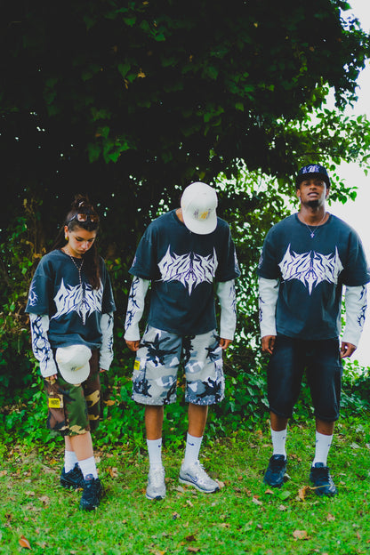 Tribal Frost Longsleeve Washed Black | Unisex