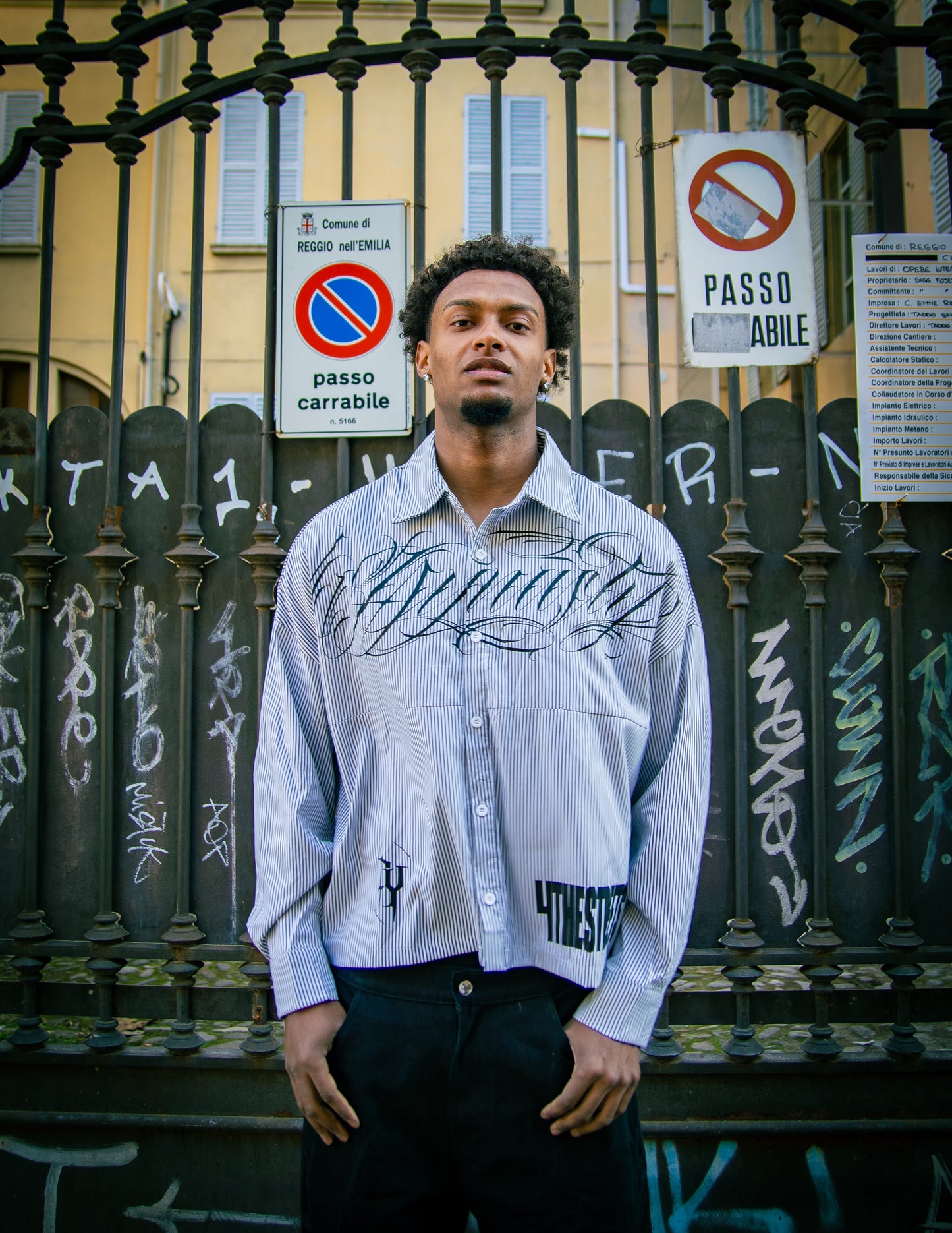 Jacket Legacy Stripe Black