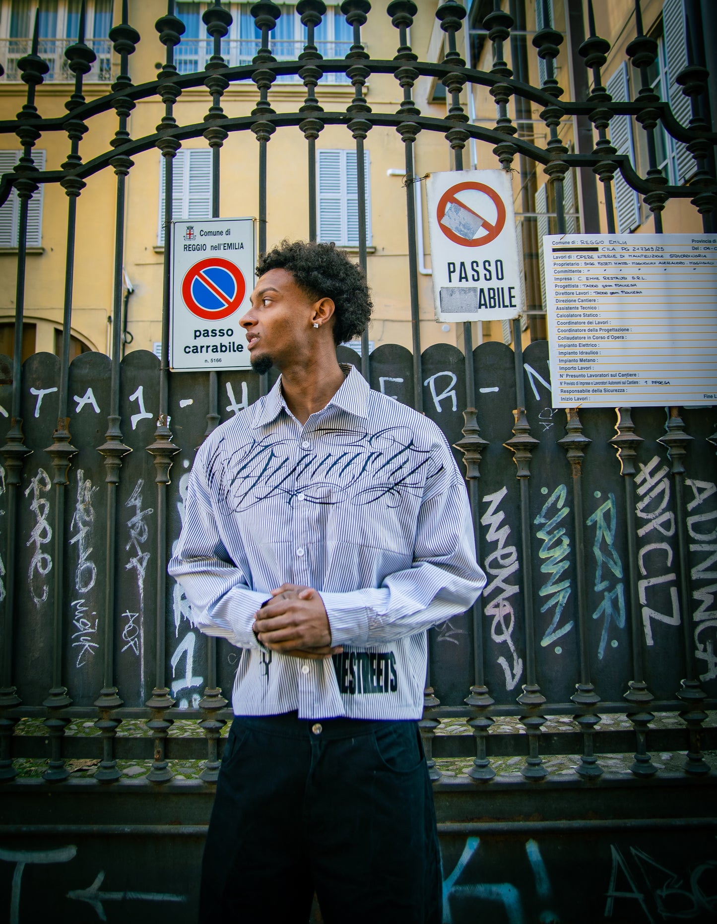 Jacket Legacy Stripe Black