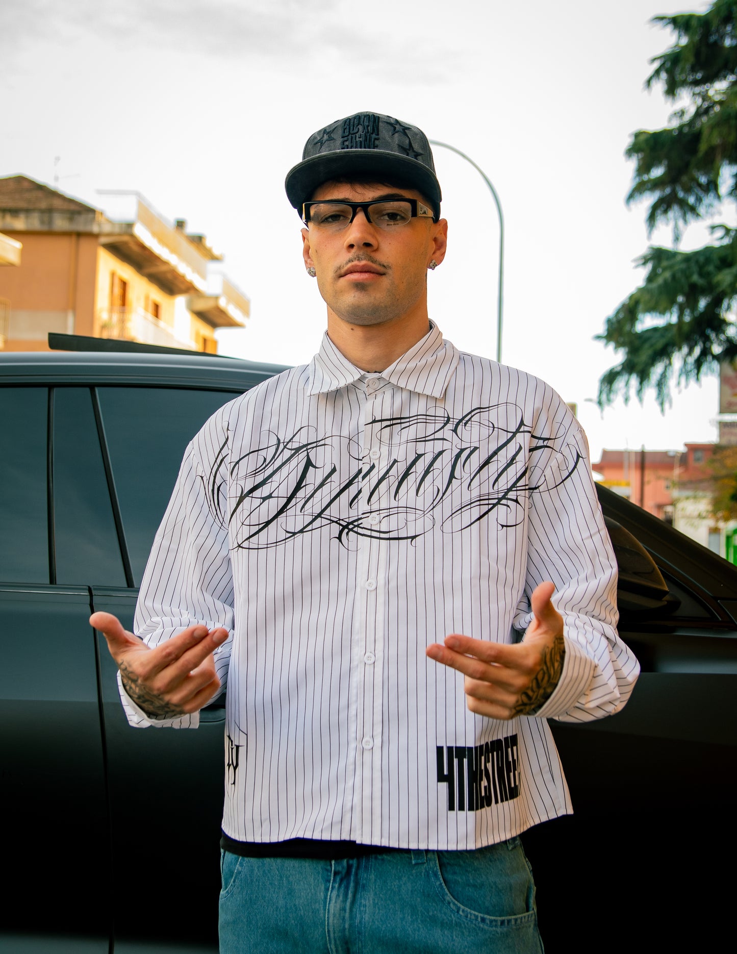 Jacket Legacy Stripe White