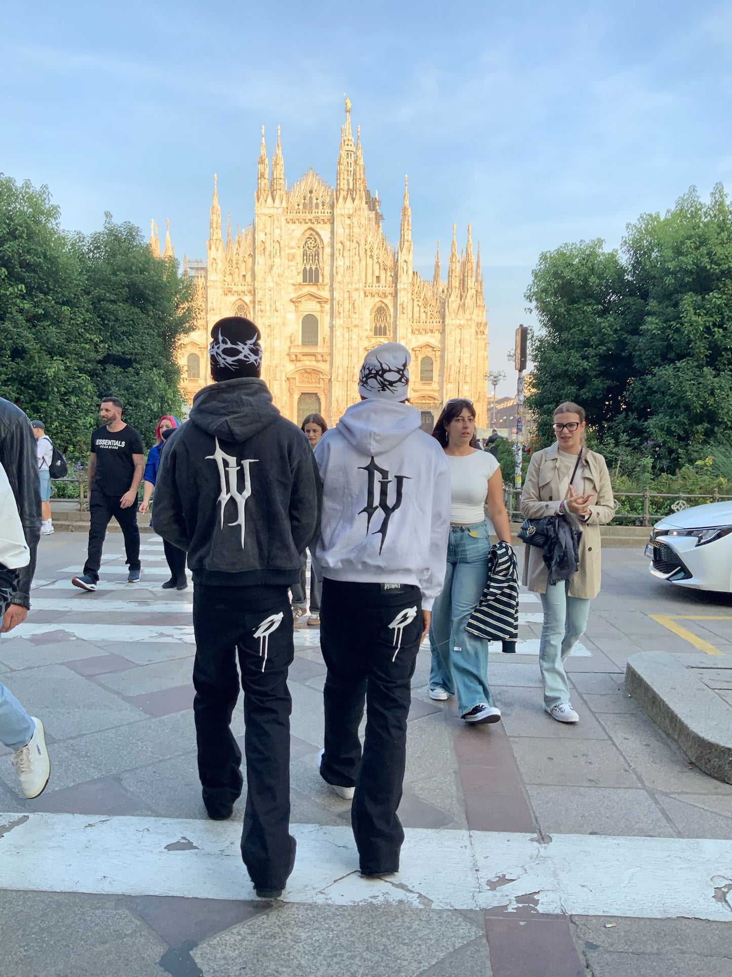 Dirty Dye Hoodie Washed Black | Unisex