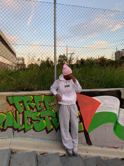 Dirty Dye Hoodie Off-White | Unisex