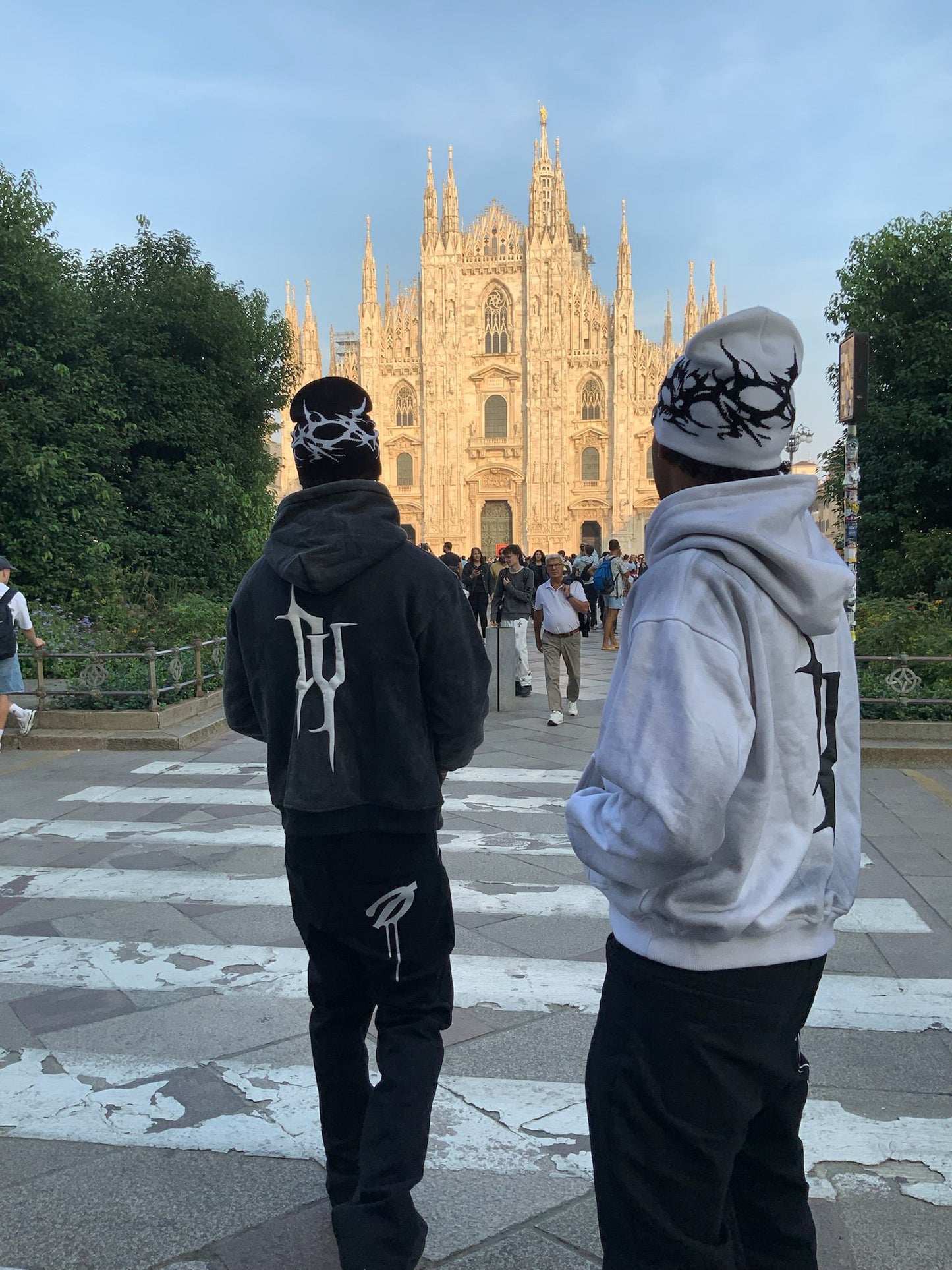 Dynasty Noir Flared Denim | Unisex