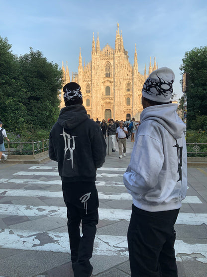 Dynasty Noir Flared Denim | Unisex