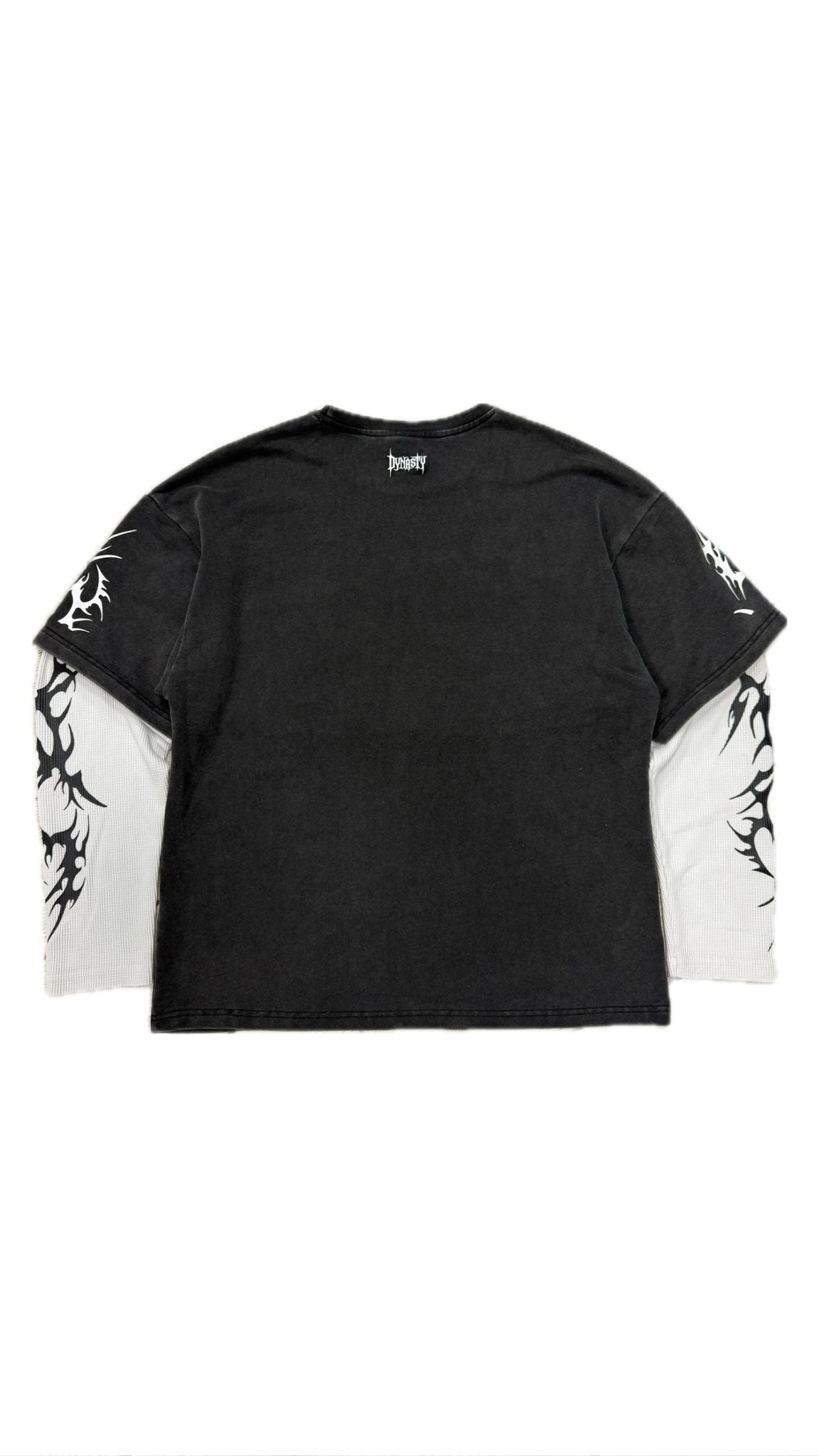 Tribal Frost Longsleeve Washed Black | Unisex