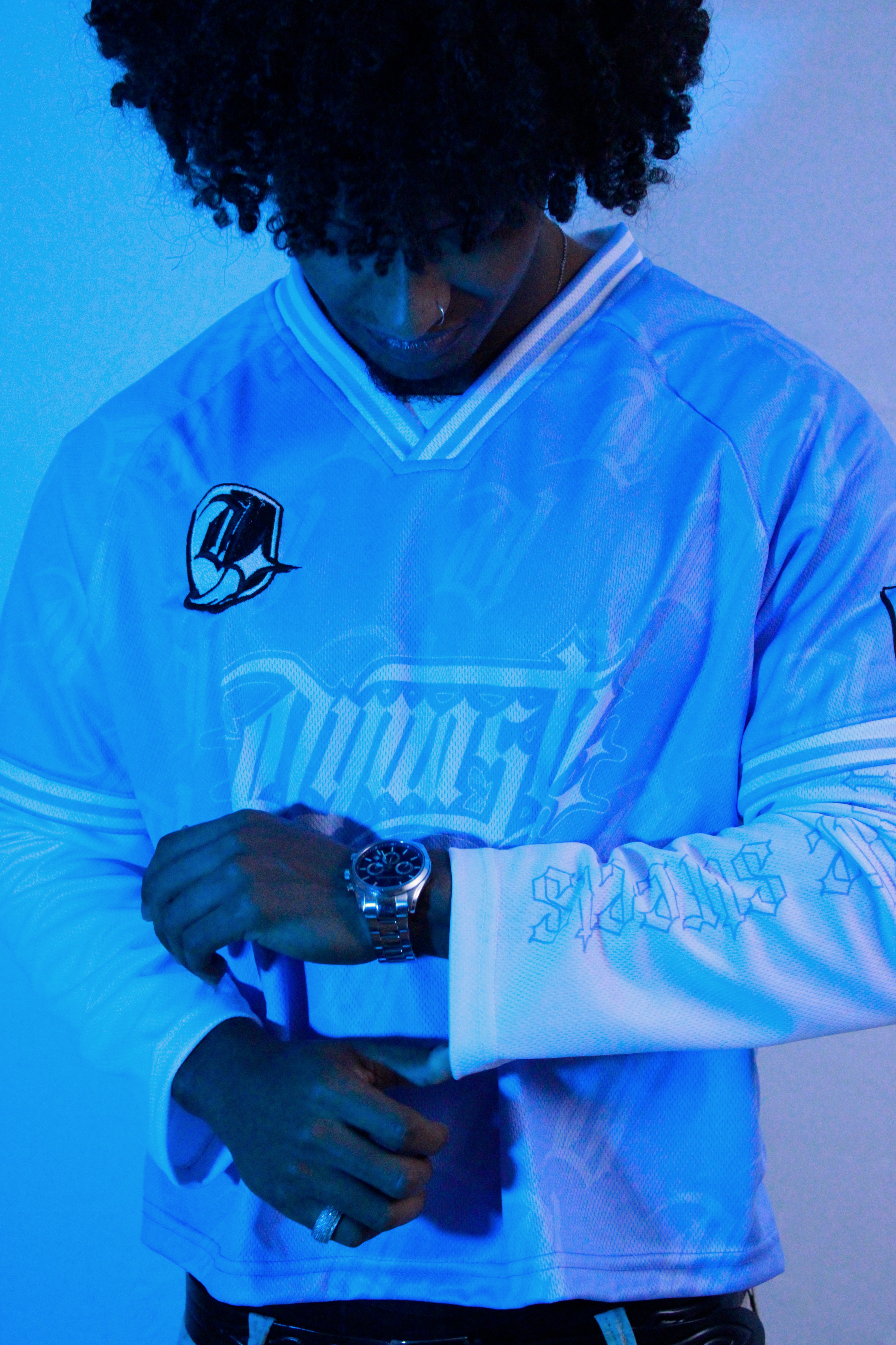 FOOTBALL LONGSLEEVE JERSEY UNC