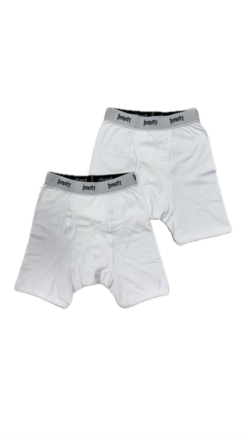 White Dynasty Boxers [ 2-Pack ]
